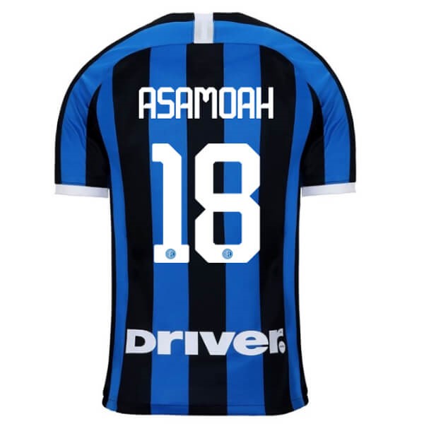 Camiseta Inter Milan NO.18 Asamoah 1ª 2019-2020 Azul